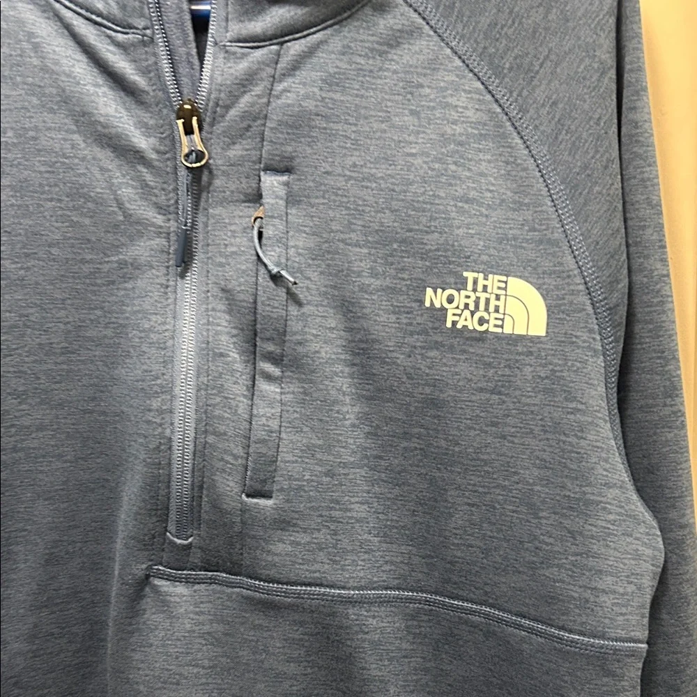 The North Face Navy Quarter-Zip Pullover